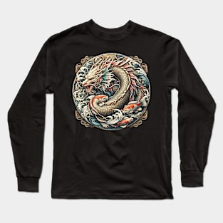 Dragon Fish Tattoo style. Long Sleeve T-Shirt